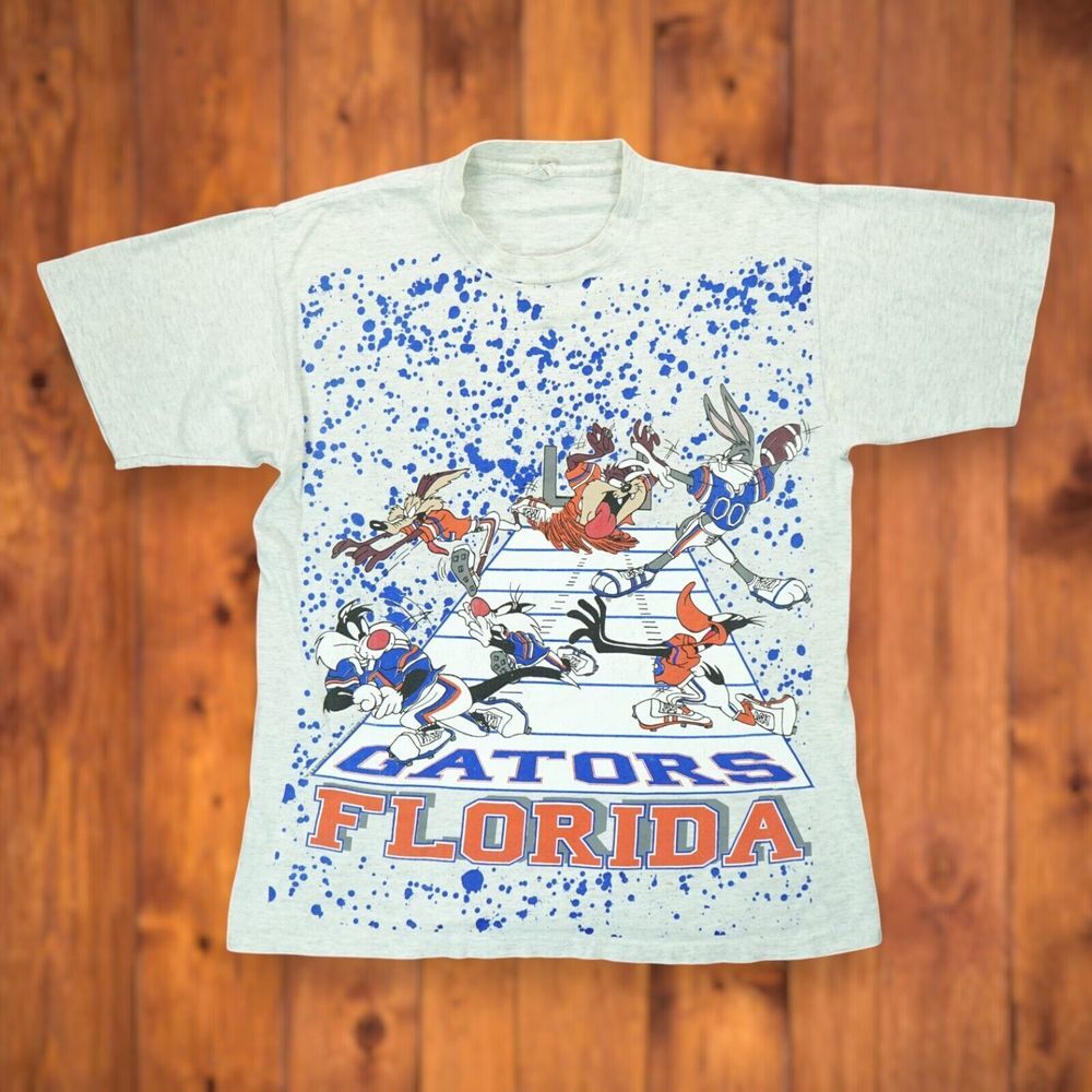 Vintage 90's Florida Gators Warners Bros By Collegeware USA T-Shirt Men's Size L